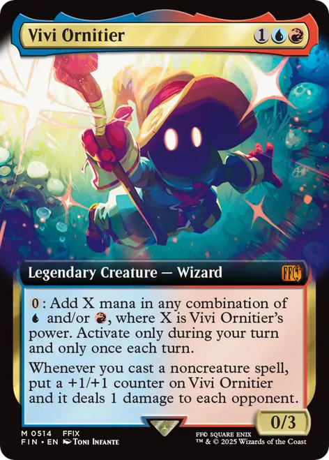 Vivi Ornitier (Extended Art) (Foil)