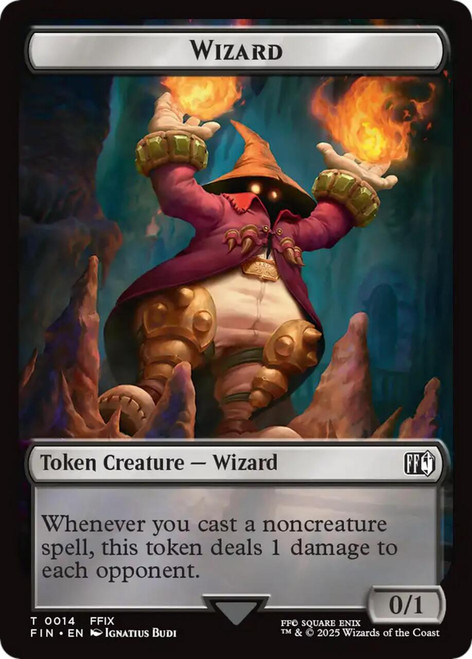 Final Fantasy - Wizard (#14) Token