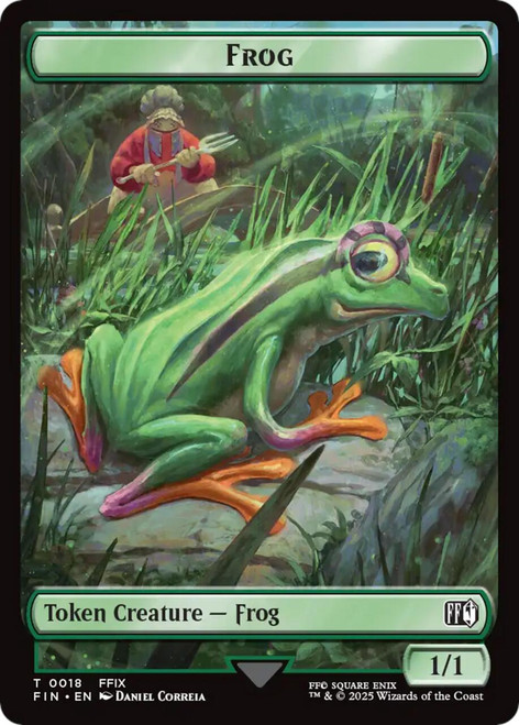 Final Fantasy - Frog Token