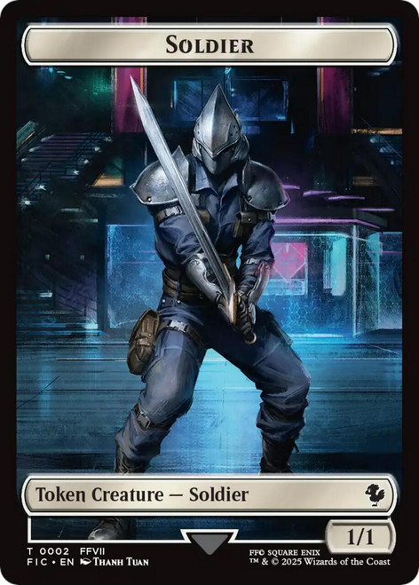 Final Fantasy Commander - Soldier Token