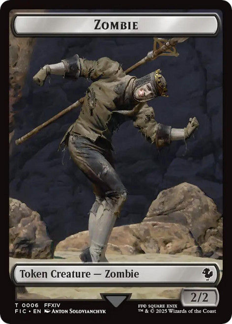 Final Fantasy Commander - Zombie Token