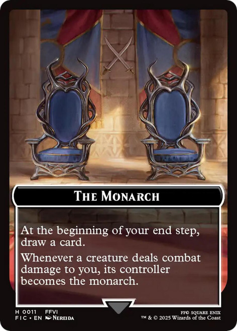 Final Fantasy Commander - The Monarch Token