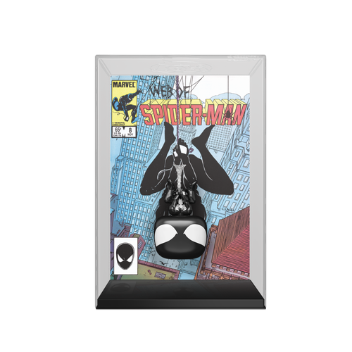 POP! Comic Cover #71 Black Suit Spider-Man - Web of Spider-Man #8