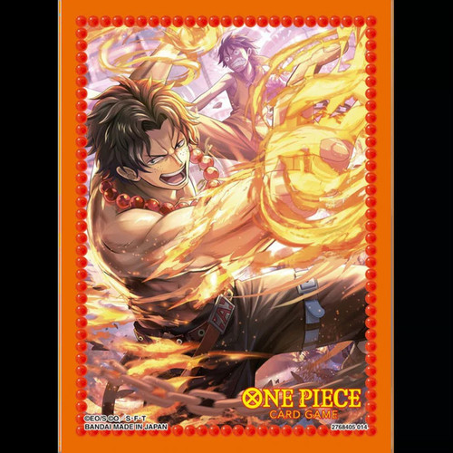 One Piece Card Game: Official Sleeve 10 - Portgas D. Ace