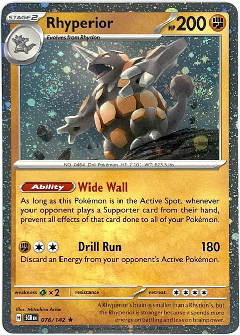 SV Stellar Crown 076/142 Rhyperior (Cosmo Holo)