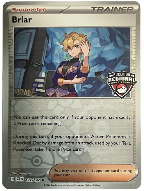 SV Stellar Crown 132/142 Briar (Orange Regional League Promo STAFF