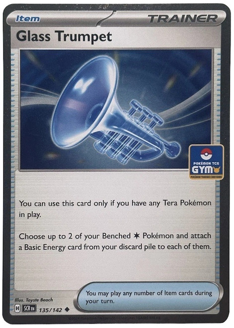 SV Stellar Crown 135/142 Glass Trumpet (Gym Stamp Cosmo Holo)
