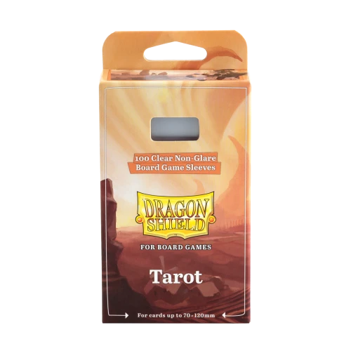 Dragon Shield Tarot - Clear/Non-Glare - Board Game Sleeves (100)
