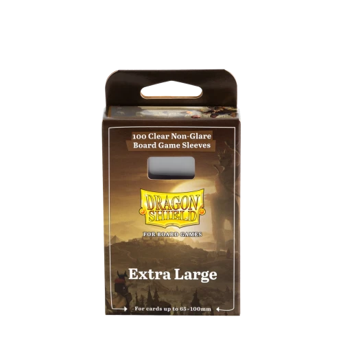 Dragon Shield Extra Large - Clear/Non-Glare - Board Game Sleeves (100)