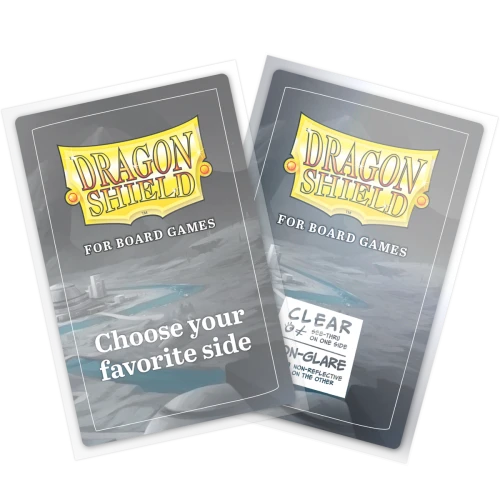 Dragon Shield Extra Large - Clear/Non-Glare - Board Game Sleeves (100)