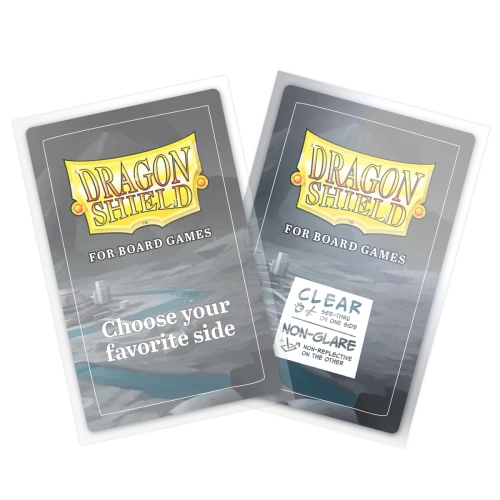 Dragon Shield European Standard - Clear/Non-Glare - Board Game Sleeves (100)