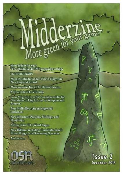 The Midderlands: Midderzine,  Issue 2
