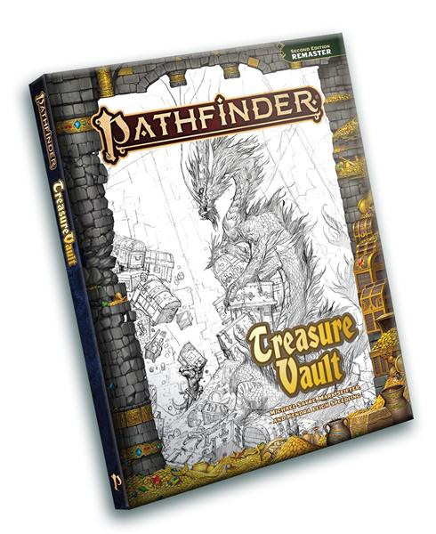 Pathfinder 2nd Edition: Treasure Vault Remastered Sketch Cover