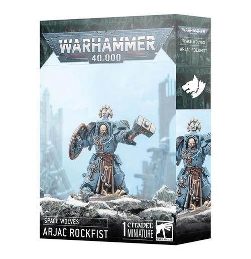 Warhammer 40,000 - Space Wolves: Arjac Rockfist