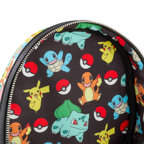 Pokemon: Pikachu & Starters All Over Print Mini Backpack