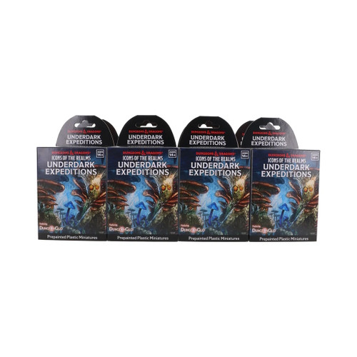 Dungeons & Dragons Icons of the Realms: Underdark Expeditions Booster Brick (8 Boosters)