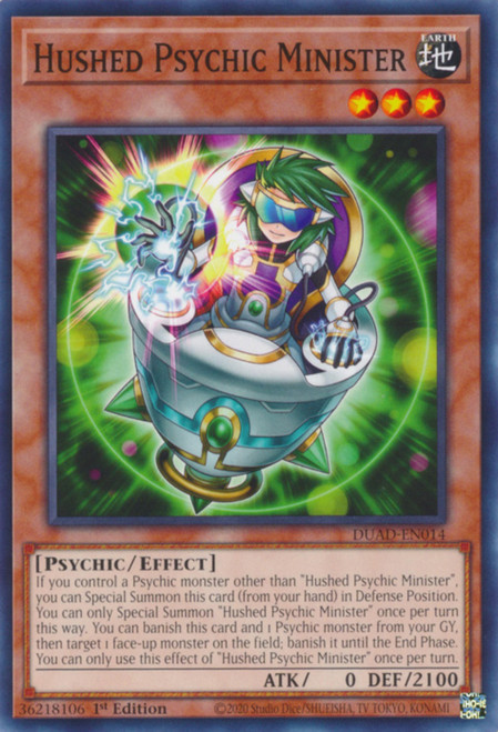 DUAD-EN014 Hushed Psychic Minister