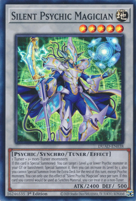 DUAD-EN038 Silent Psychic Magician