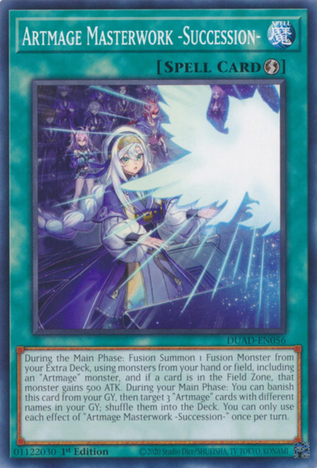 DUAD-EN056 Artmage Masterwork -Succession-