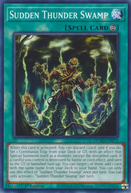 DUAD-EN072 Sudden Thunder Swamp