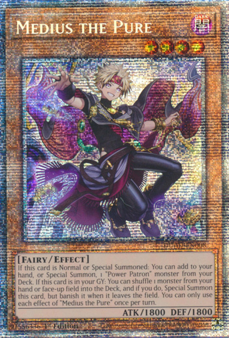 DUAD-EN008 Medius the Pure (Starlight Rare)