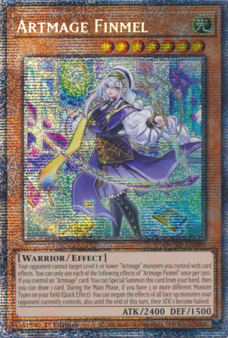 DUAD-EN009 Artmage Finmel (Starlight Rare)