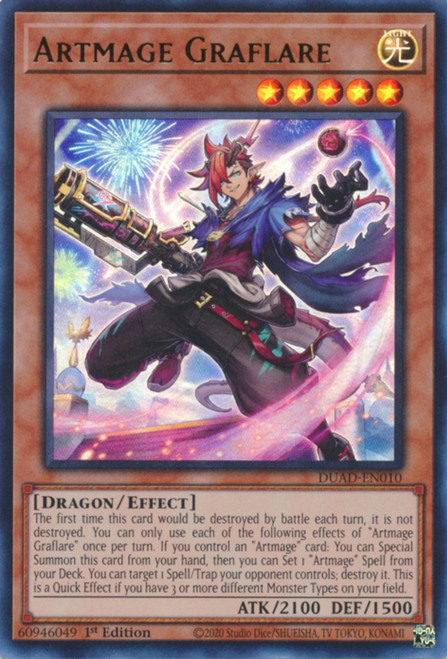 DUAD-EN010 Artmage Graflare (Ultra Rare)