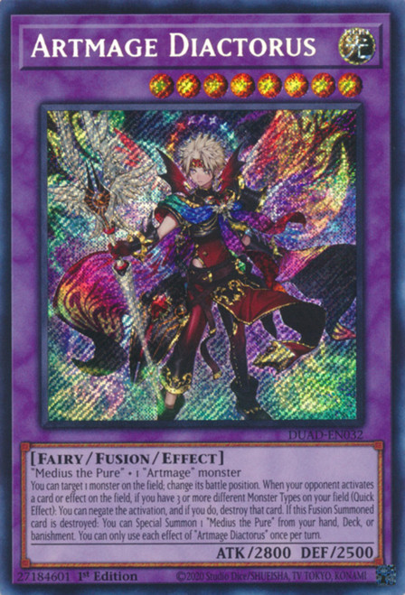 DUAD-EN032 Artmage Diactorus (Secret Rare)