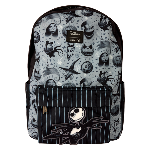 Disney: The Nightmare Before Christmas All-Over Print Nylon Full-Size Backpack