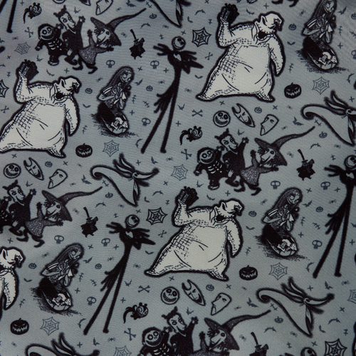 Disney: The Nightmare Before Christmas All-Over Print Nylon Full-Size Backpack