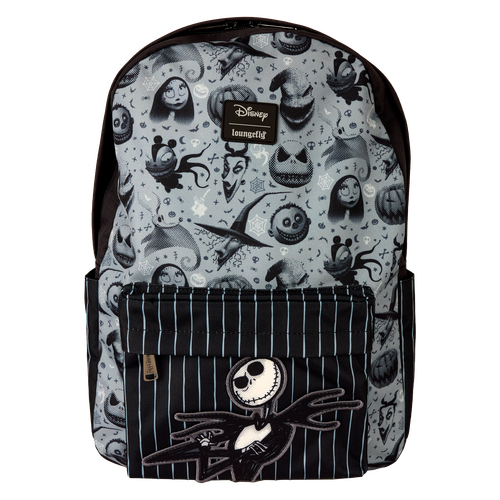 Disney: The Nightmare Before Christmas All-Over Print Nylon Full-Size Backpack