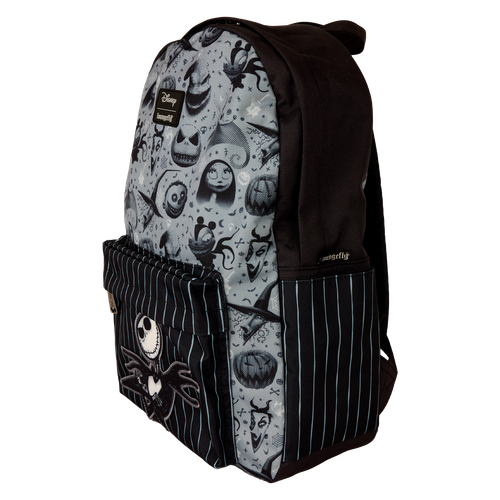 Disney: The Nightmare Before Christmas All-Over Print Nylon Full-Size Backpack