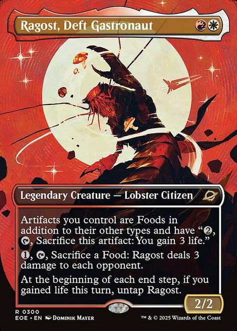 Ragost, Deft Gastronaut (Borderless Art)