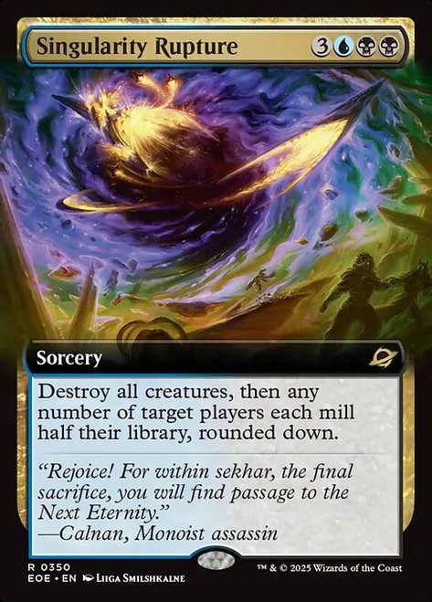 Singularity Rupture (Extended Art)