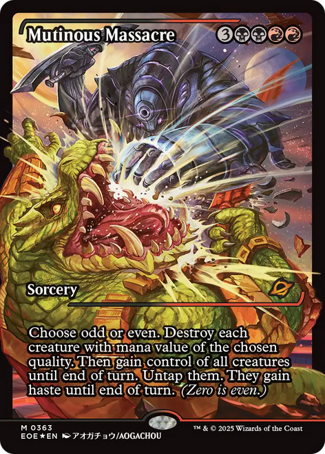 Mutinous Massacre (Japan Showcase Foil)