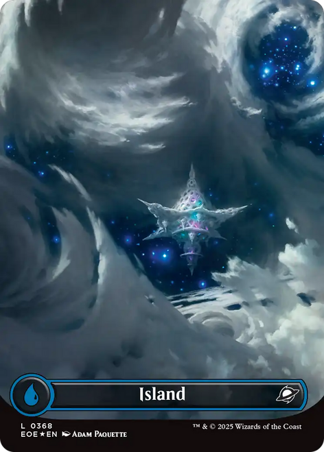 Island (#368) (Full Art Galaxy Foil)