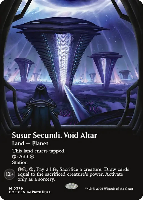 Susur Secundi, Void Altar (Borderless Viewport Galaxy Foil)