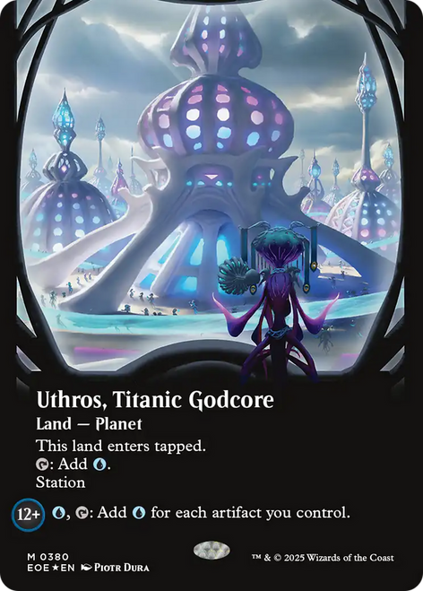 Uthros, Titanic Godcore (Borderless Viewport Galaxy Foil)