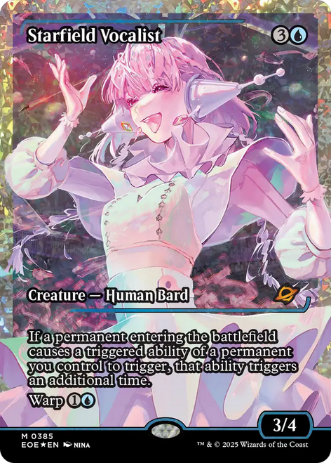 Starfield Vocalist (Japan Showcase Fracture Foil)