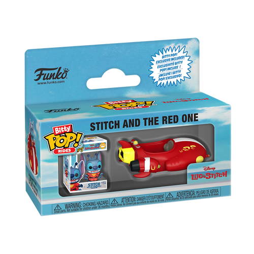 Bitty POP! Rides: Disney - Stitch and The Red One