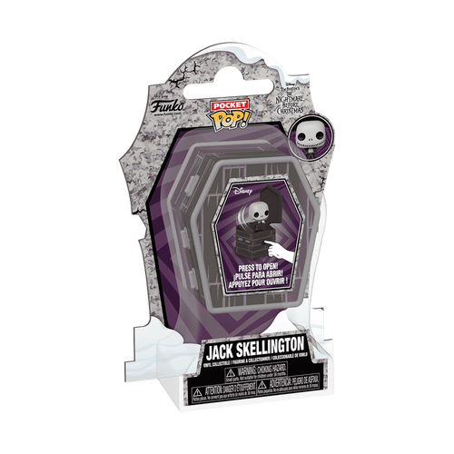 Pocket POP!per: The Nightmare Before Christmas - Jack Skellington (Coffin)