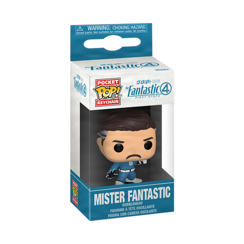 Pocket POP! Keychain: Fantastic Four: First Steps - Mister Fantastic