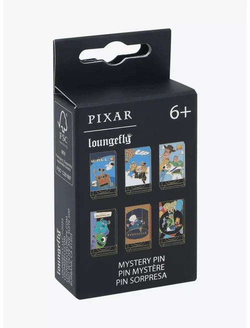 Disney-Pixar: VHS Tape Cover Mystery Box Pin