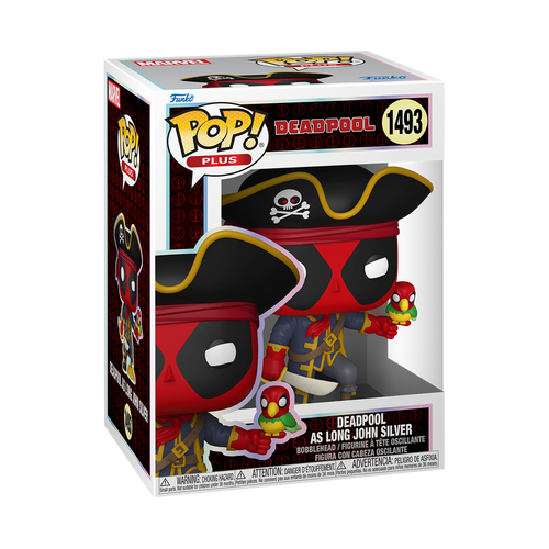 POP! Marvel - Deadpool #1493 Deadpool as Long John Silver (POP! Plus)