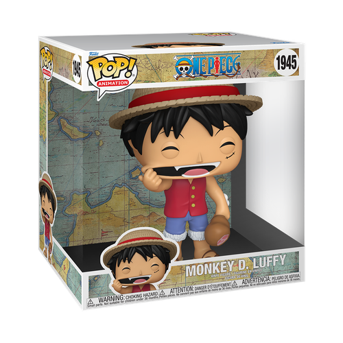 POP! Animation - One Piece #1945 Monkey D. Luffy with Meat 10-Inch Jumbo Sized