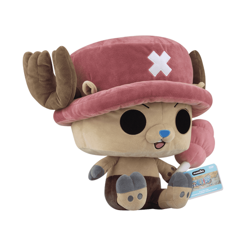 Plushies - One Piece: Tony Tony Chopper with Cotton Candy Mega 16-Inch Plush