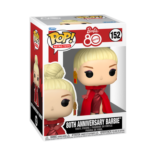POP! Retro Toys - Barbie #152 80th Anniversary Barbie