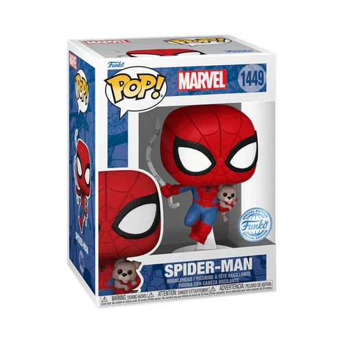 POP! Marvel #1449 Spider-Man with Sandwich the Dog