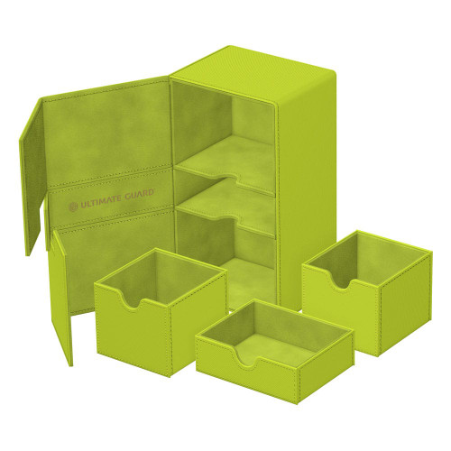 Ultimate Guard Twin Flip'n'Tray 200+ Xenoskin "Summer Edition 2025" - Lime