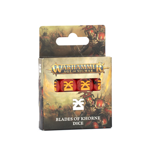 Warhammer: Age of Sigmar - Blades of Khorne: Dice Set